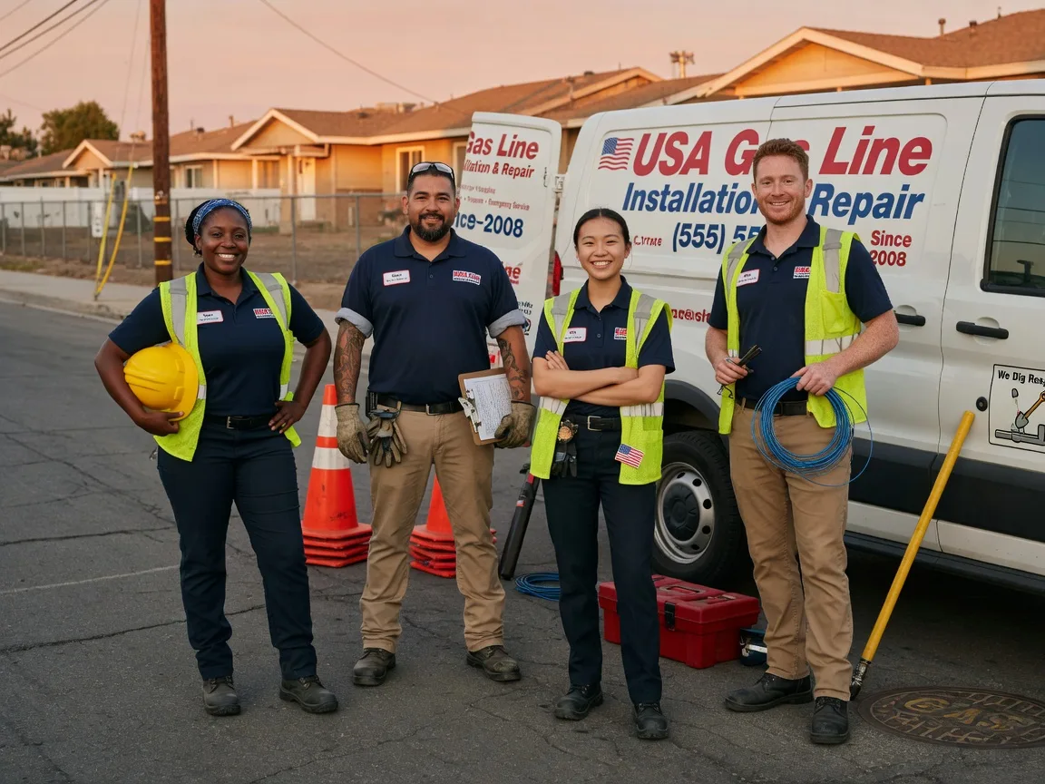 Gas Line Installation company in Urbana, IN